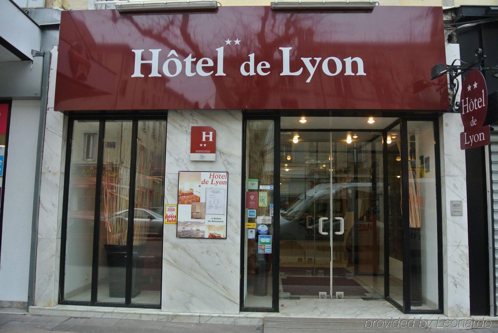 Hotel De Lyon Valence  Exteriör bild